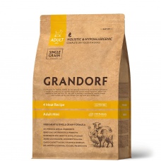 GRANDORF Probiotic сухой корм для собак мини пород, 4 вида мяса