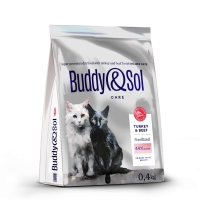 Buddy Sol сухой корм для стерилизованных кошек, индейка и говядина