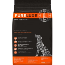 PureLuxe Элитное питание для взрослых собак, лосось с горошком