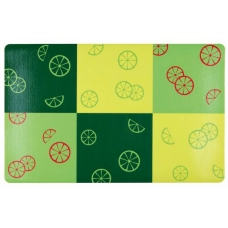 Коврик Fresh Fruits под миску зеленый