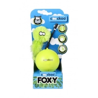 EBI Игрушка для кошек интерактивная "Foxy", розовая, 25х13х8см