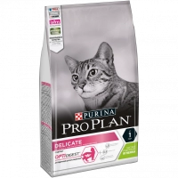Pro Plan сухой корм для кошек с чувствительным пищеварением, ягненок