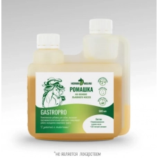 Эликсир РОМАШКА GastroPro на основе льняного масла для лошадей, 500 мл